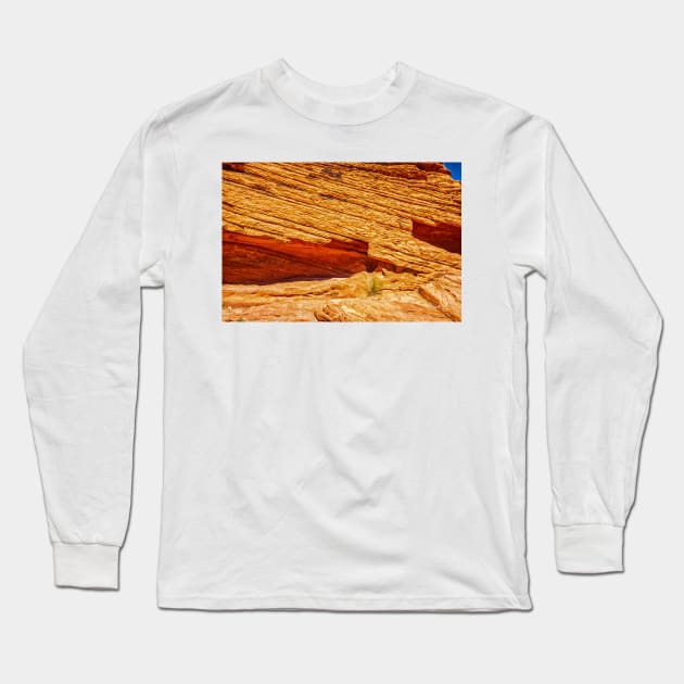 Valley of Fire State Park Long Sleeve T-Shirt by Gestalt Imagery